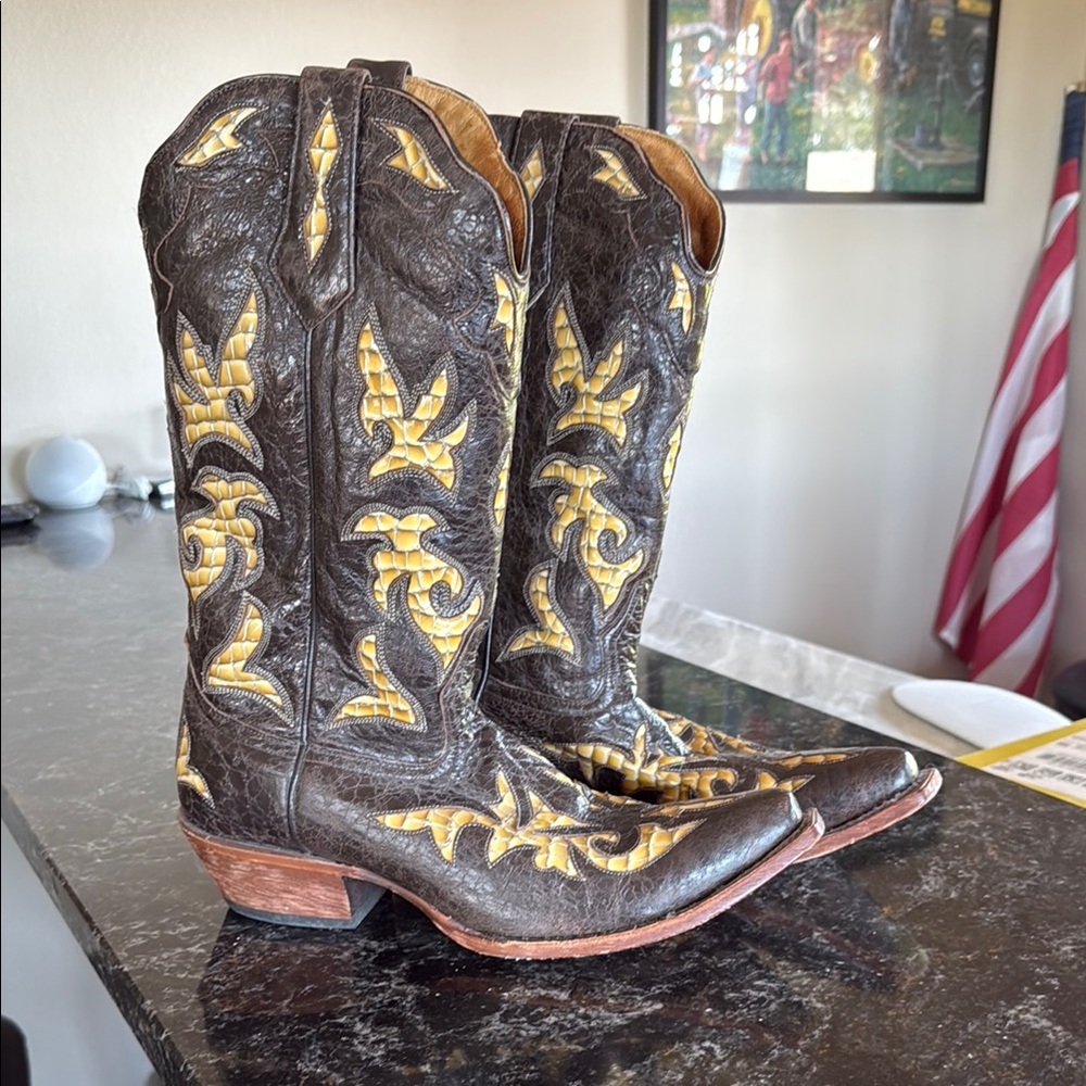 Johnny ringo womens size 10 cowboy boots